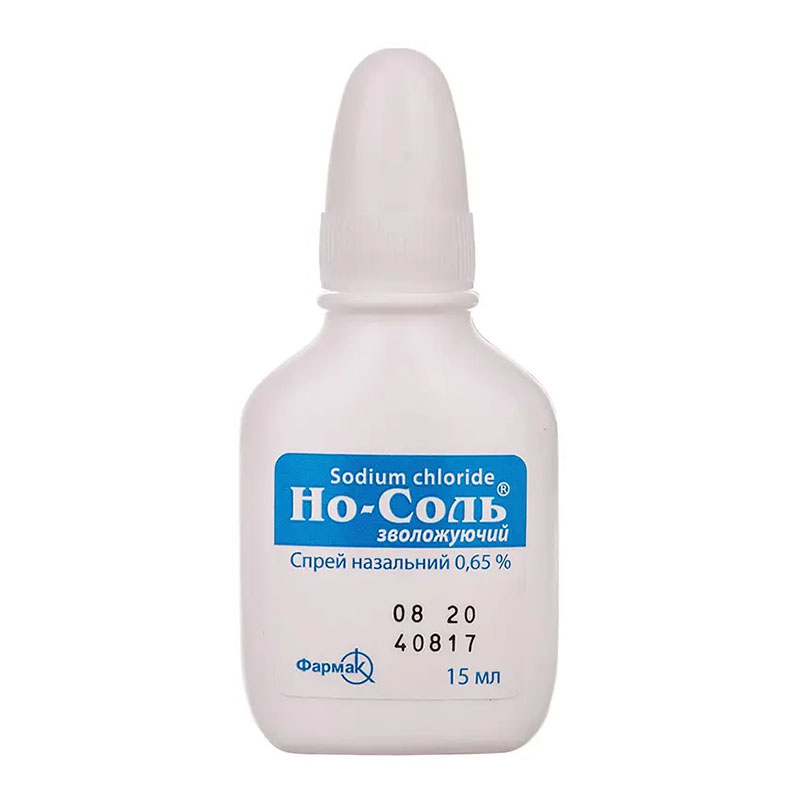 Но-соль зволожуючий спрей 0.65% по 15 мл у флаконі 1 шт.