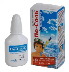 Но-соль зволожуючий спрей 0.65% по 15 мл у флаконі 1 шт.