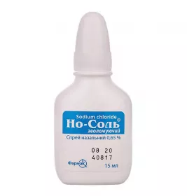Но-соль зволожуючий спрей 0.65% по 15 мл у флаконі 1 шт.