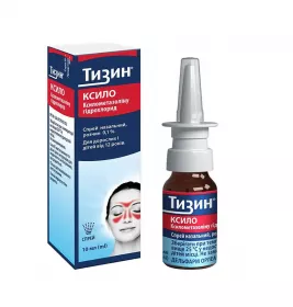 Тизин Ксило спрей назальний 0,1% по 10 мл у флаконі 1 шт.