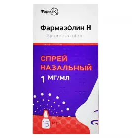 Фармазолін Н спрей наз. 1 мг/мл по 15 мл у флаконі 1 шт.