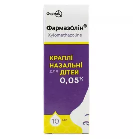 Фармазолин капли наз. 0.05% по 10 мл во флаконе 1 шт.