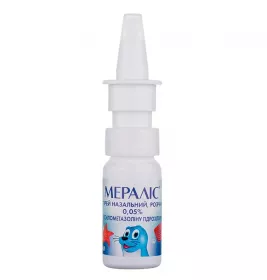 Мераліс спрей 0,05% по 10 мл у флаконі 1 шт.