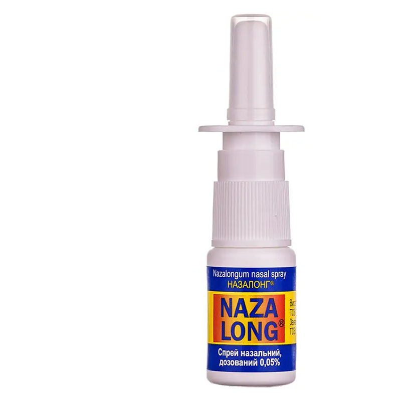 Назалонг спрей 0,05% по 10 мл у флаконі 1 шт. - Мікрофарм