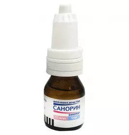 Санорин краплі 0,05% по 10 мл у флаконі 1 шт.