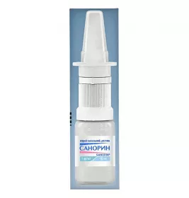 Санорин наз.спрей 0.1% по 10 мл у флаконі 1 шт.