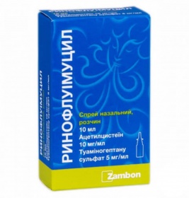 Ринофлуімуцил спрей по 10 мл у флаконі 1 шт.