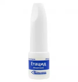 Етацид спрей 50 мкг/дозу по 140 доз (18 г) у флаконі