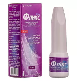 Флікс назальний спрей 0,05% 70 доз по 9 г у флаконі 1 шт.