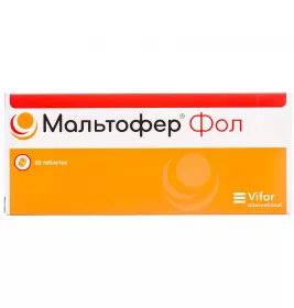 Мальтофер Фол таблетки 30 шт.