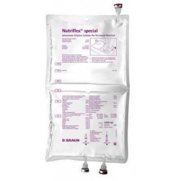 Нутрифлекс спеціальний розчин для інфузій по 1000 мл у мішку 5 шт.