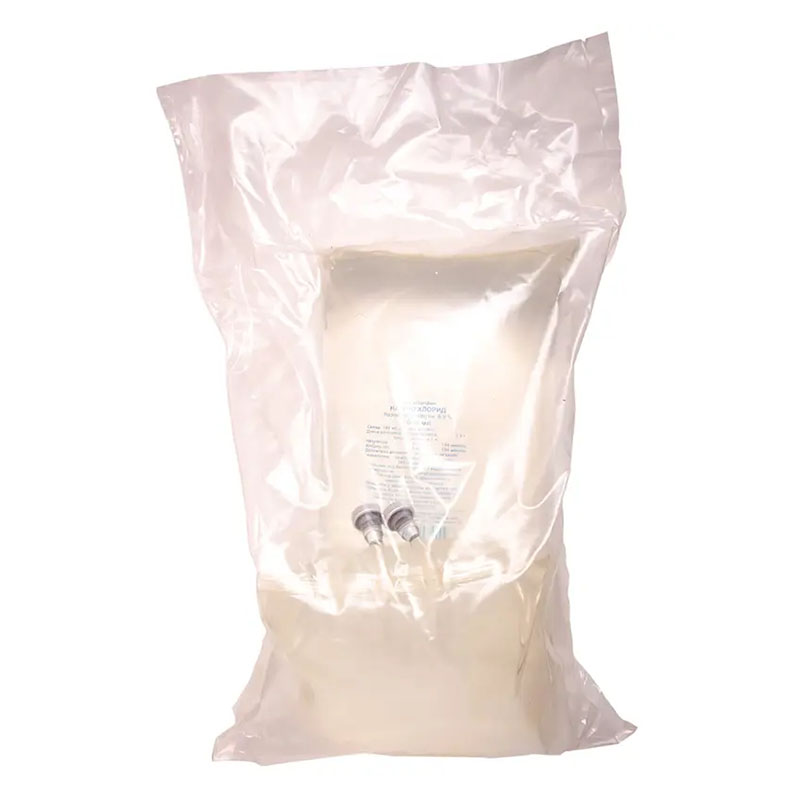 Натрію хлорид розчин для інфузій 0,9% 5000 мл у контейнері 1 шт. - Фарматрейд