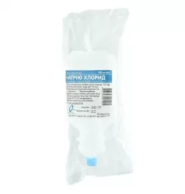 Натрію Хлорид 0,9% розчин для інфузій по 100 мл у контейнері 1 шт. - Фармтрейд