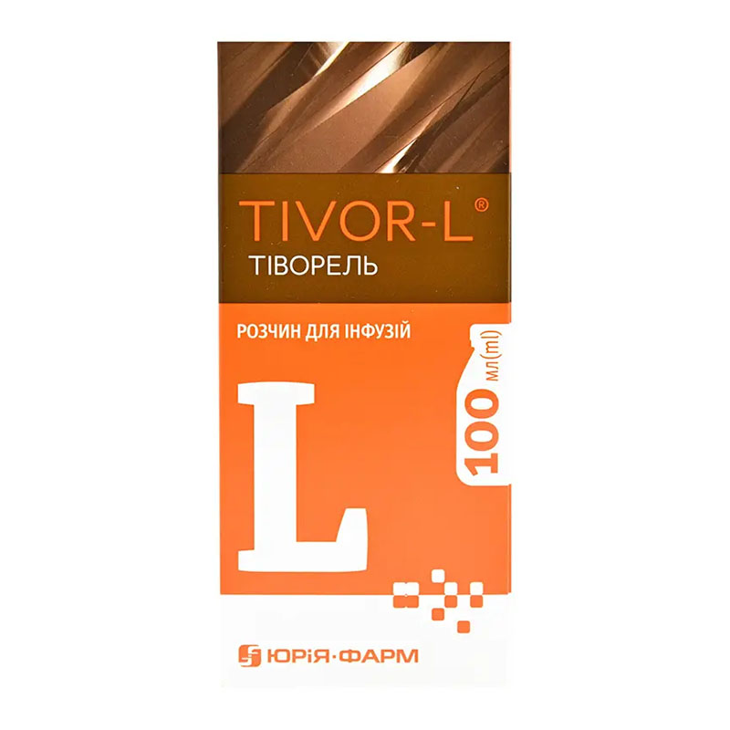 Тиворель раствор для инфузий по 100 мл во флаконе 1 шт. - Юрия-фарм