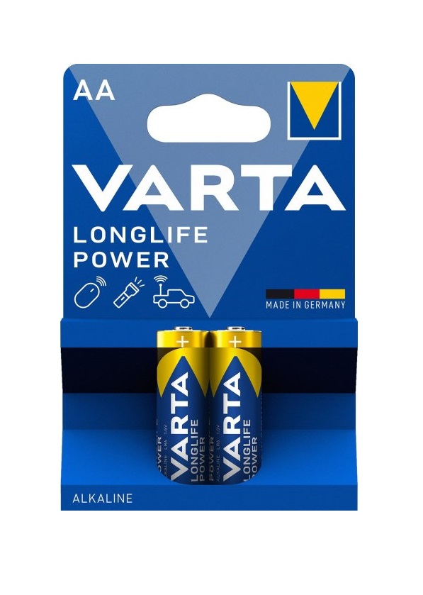 Батарейки VARTA Longlife Power AA №2