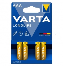 Батарейки VARTA LONGLIFE AAA №4