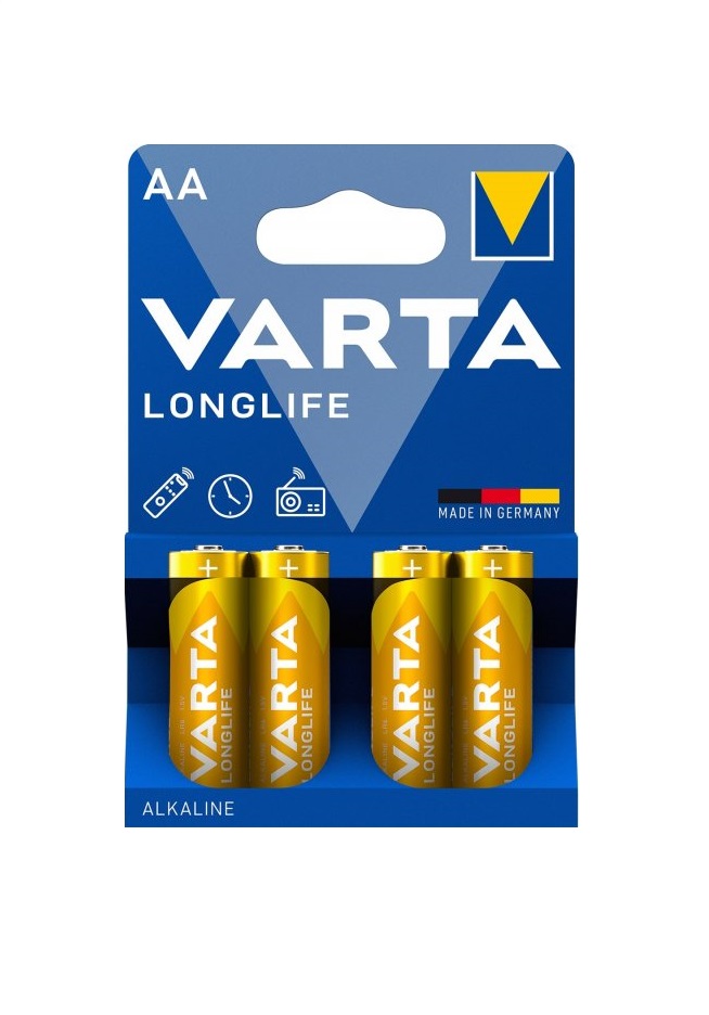 Батарейки VARTA LONGLIFE AA №4