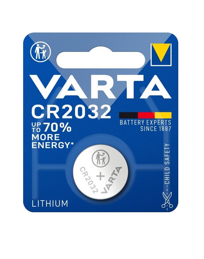 Батарейки VARTA CR 2032 №1 Батарейки VARTA CR 2032 №1