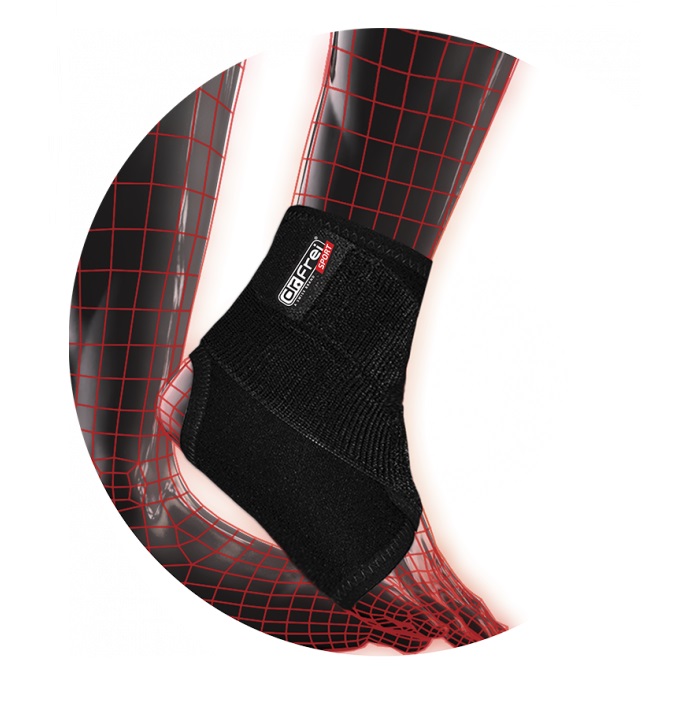 *Бандаж Dr.Frei на гомілковостопний суглоб регульований S7028