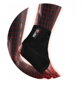 *Бандаж Dr.Frei на гомілковостопний суглоб регульований S7028