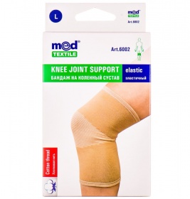 Бандаж Medtextile 6002 на коленный сустав эластичный р. L