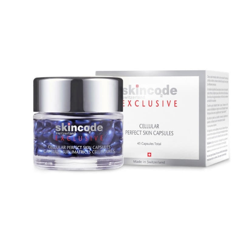 *Капсулы Skincode Exclusive клеточные Идеальная кожа 45*14,9 мл