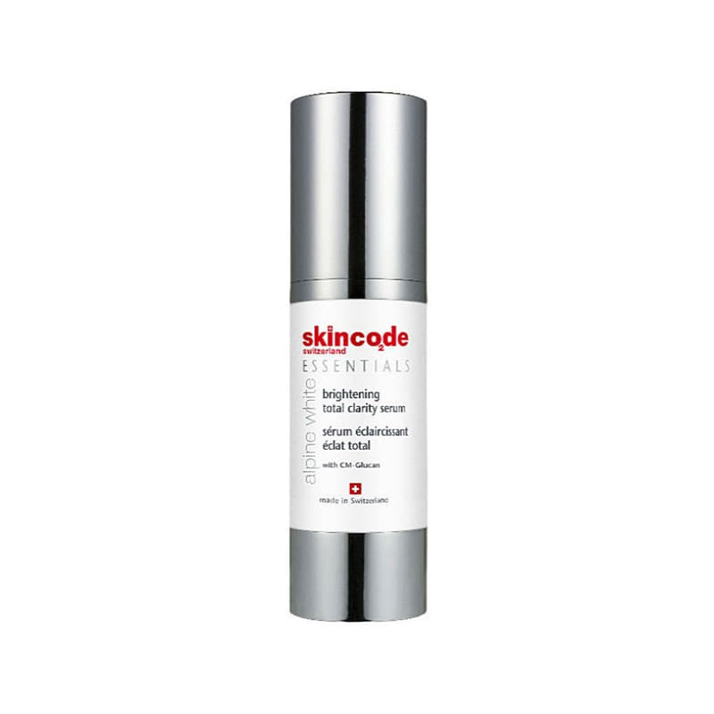 *Сыворотка Skincode Essentials Alpine White осветляющая c СМ-глюканом 30 мл *Сыворотка Skincode Essentials Alpine White осветляющая c СМ-глюканом 30 мл
