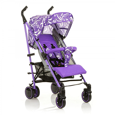 Візочок BabyHit тростинка Handy - white-violet