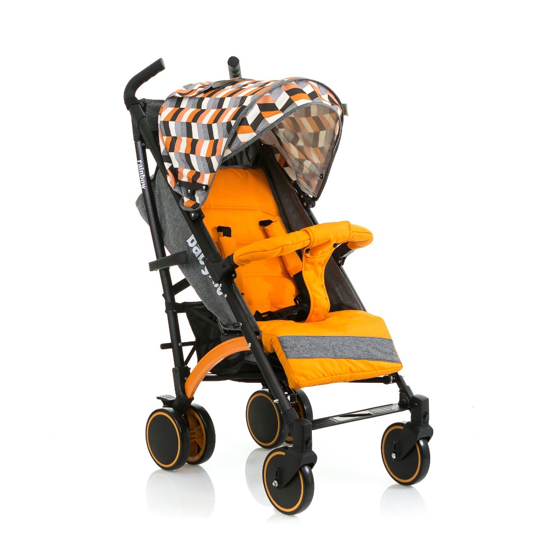 Коляска-тростина BabyHit Rainbow (D200) - Orange Diamond
