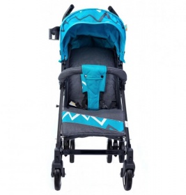 *Коляска BabyHit трость Rainbow G2 - Wave Blue