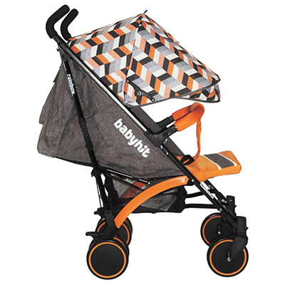 Коляска BabyHit тростина Rainbow (D200) - Orange-Diamond