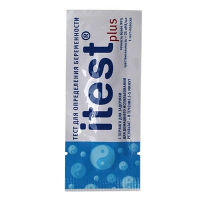 *Тест д/визнач.вагіт ITEST смужка