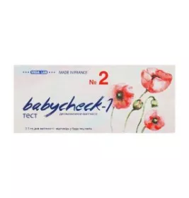 *Тест-полоска BabyCheck на беременность №2