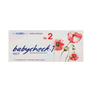 *Тест BabyCheck на вагітність тест-смужка №2
