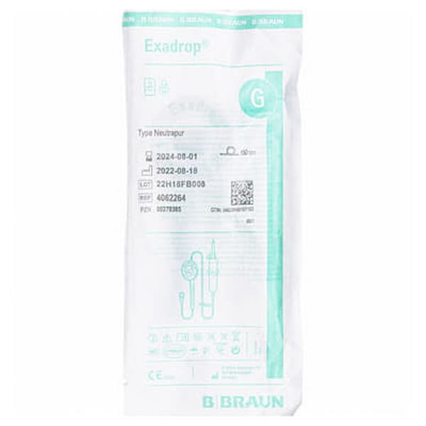 Набір для в/в.інф.Braun Exadrop Neutrapur з Intrafix Air та возд.вент.б/ПВХ 150см