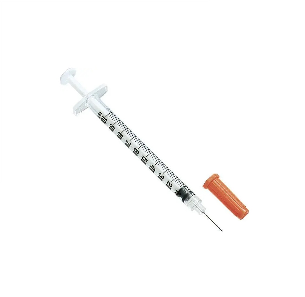 Шприц инсулиновый Micro-Fine Plus U-100 с иглой 29G (0.33x12.7мм) 1мл №1 BD