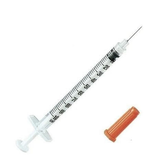 *Шприц инсулиновый U-100 с иглой 27G (0,4х13мм) 1мл №1 Момина Крепост