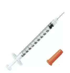 *Шприц инсулиновый U-100 с иглой 27G (0,4х13мм) 1мл №1 Момина Крепост