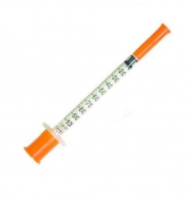 *Шприц инсулиновый U-100 с иглой 29G (0,33х13мм) 1мл №1 Medicare