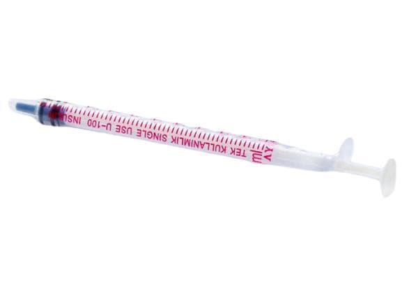 *Шприц инсулиновый з голкою 26G*1/2