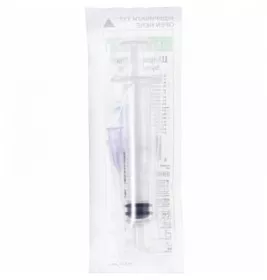*Шприц Luer Slip 3-х комп. с 2-мя иглами 23G (0,6х32мм) и 24G (0,55х25мм) 2мл №1 Medicare