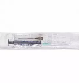 *Шприц 2-х комп. з 2-ма голками 22G (0,7х38мм) и 21G (0,8х38мм) 5мл №1 Arterium