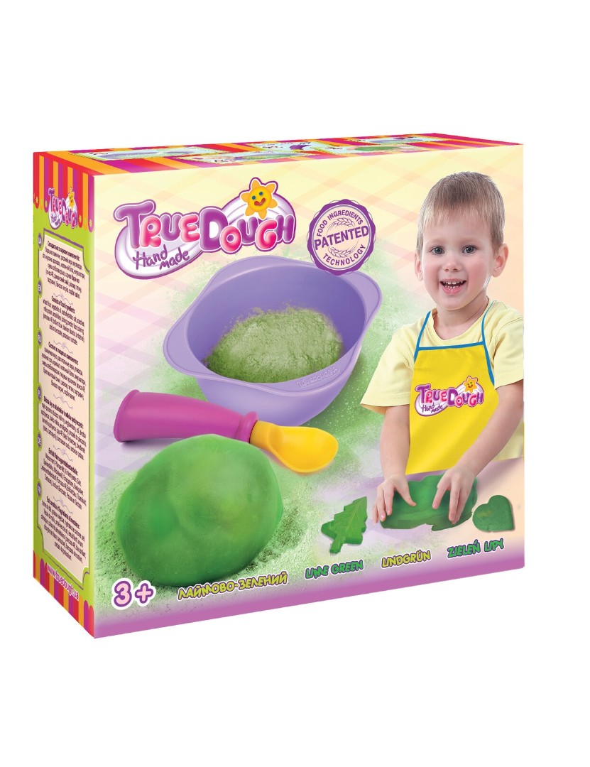 Набір TrueDough для творчості з одним кольором Лаймово-зелений
