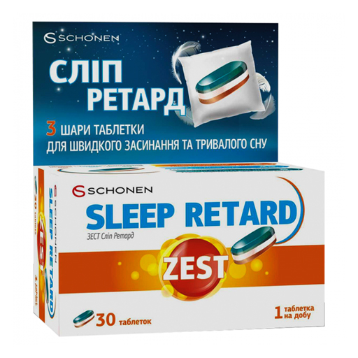 *Зест Сліп Ретард табл. №30