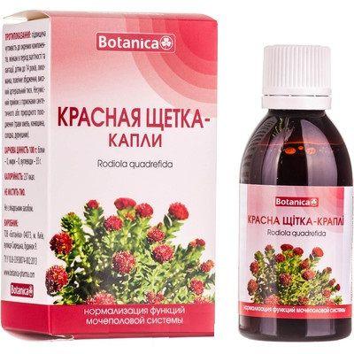 Червона щітка Ботаніка краплі 50 мл