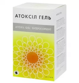 Атоксіл гель для перорального застосування 20 г стік-пакет №20