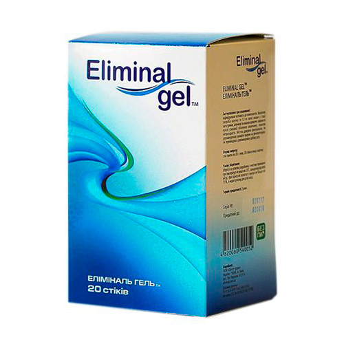 Еліміналь гель д/перор.застос.20г стік-пакет №20