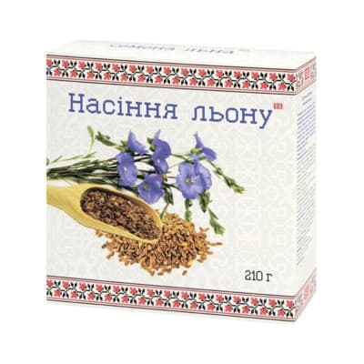 *Насіння льону 210г Фармаком