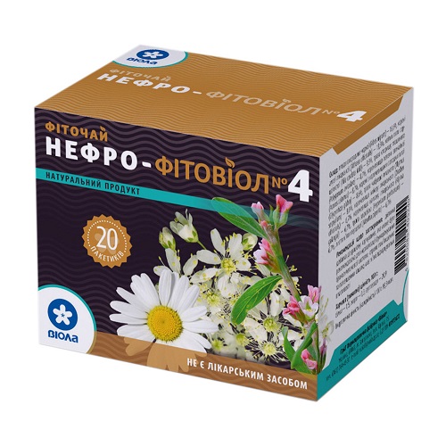 *Фиточай Нефро-ФИТОВИОЛ №4 по 1,5г №20