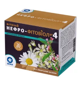 *Фіточай Нефро-ФІТОВІОЛ №4 по 1,5г №20